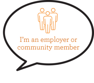 Click for I'm an employer or community member